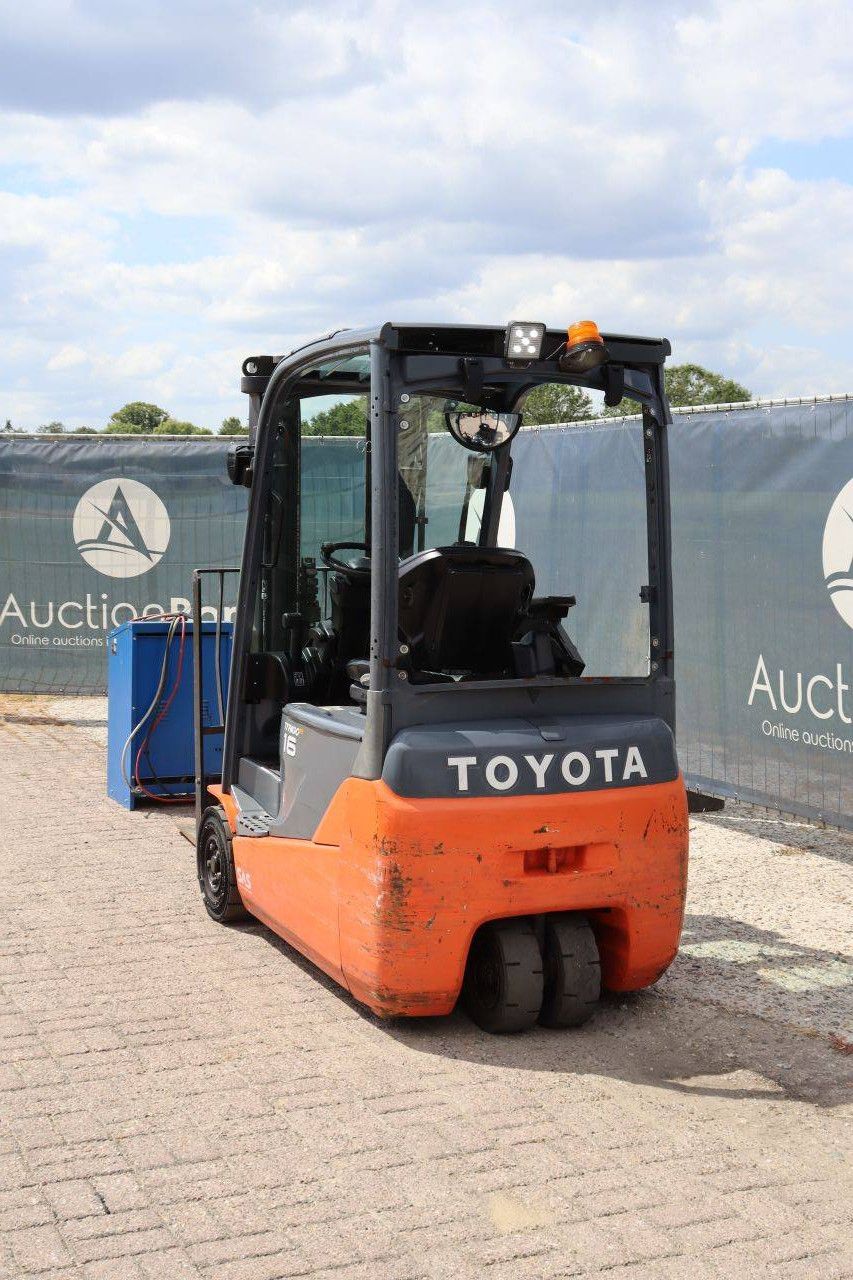 Toyota 8FBFT16 Electric Forklift 1600kg 2014