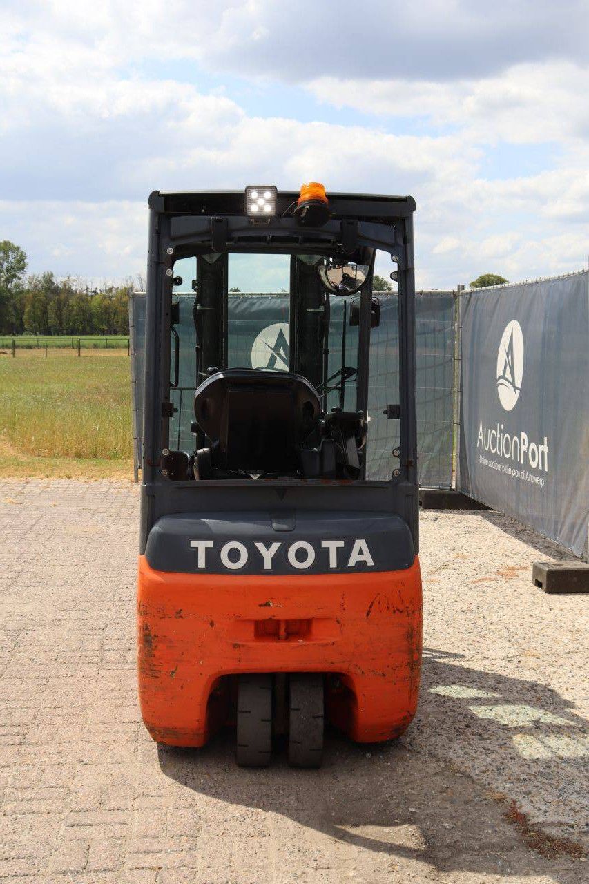 Toyota 8FBFT16 Electric Forklift 1600kg 2014
