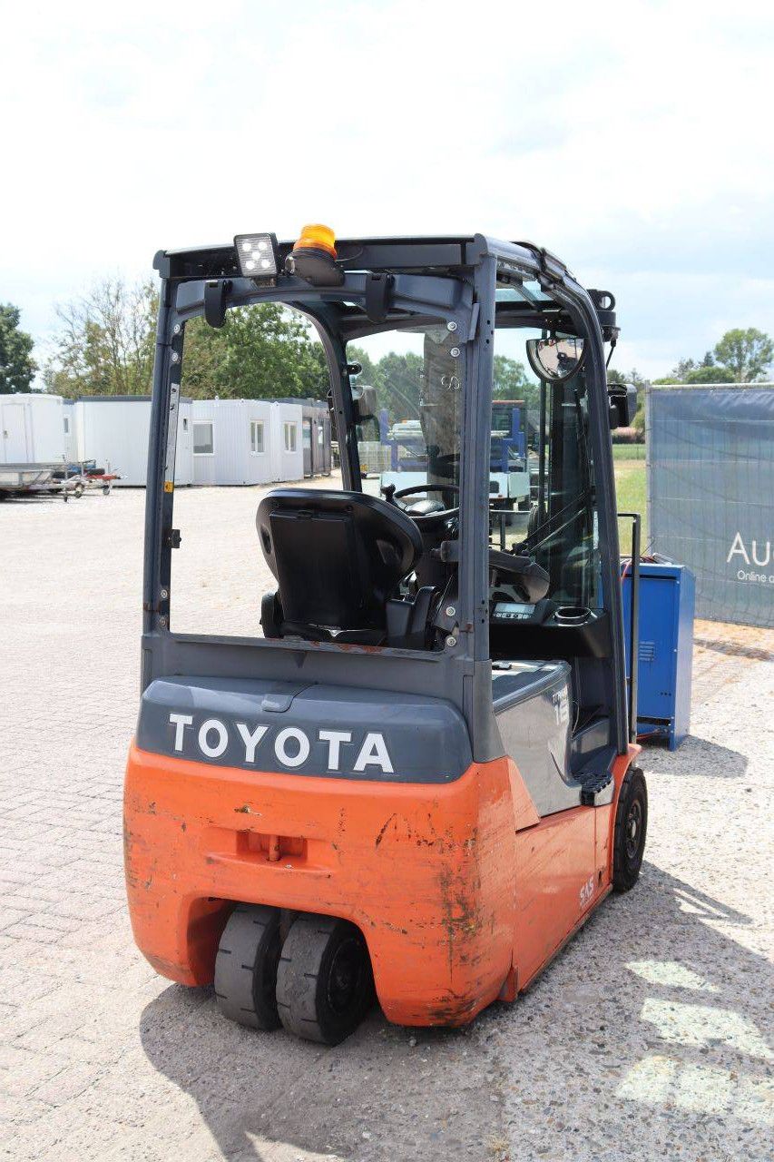 Toyota 8FBFT16 Electric Forklift 1600kg 2014