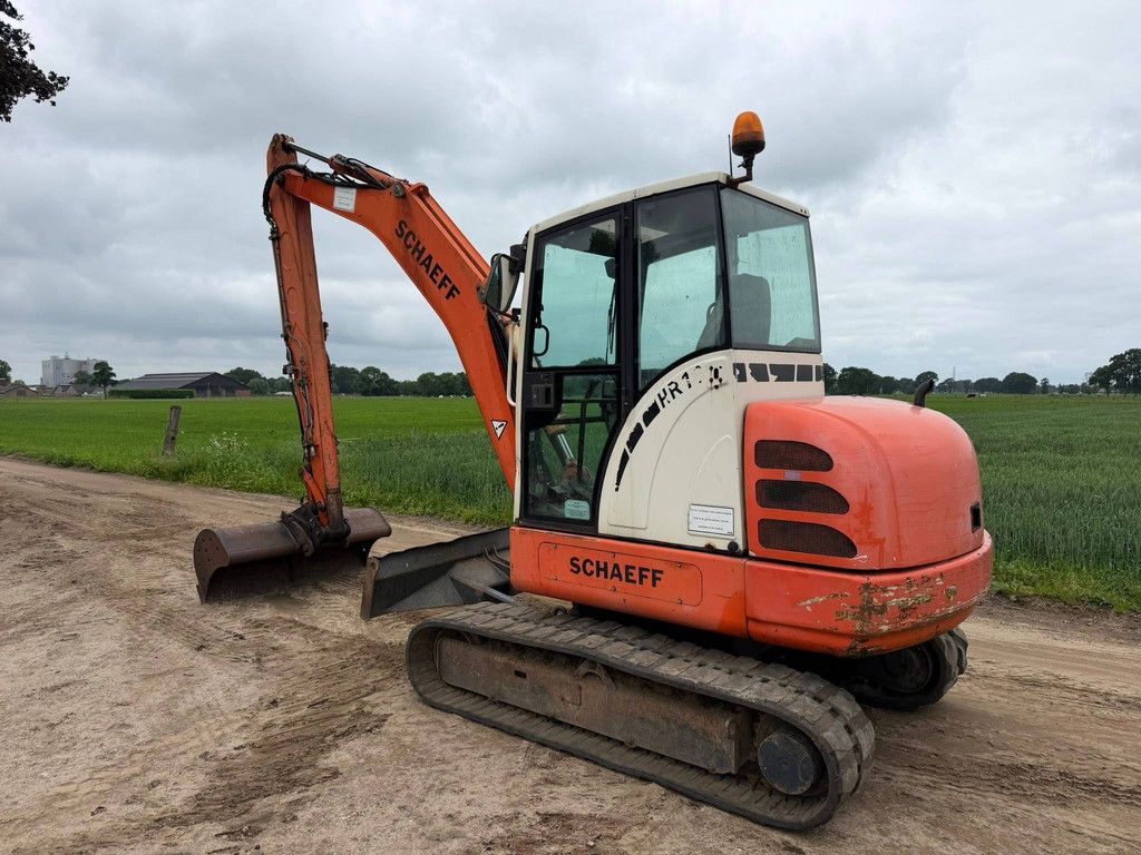Crawler excavator Schaeff HR18 Diesel 34.6kW 2002
