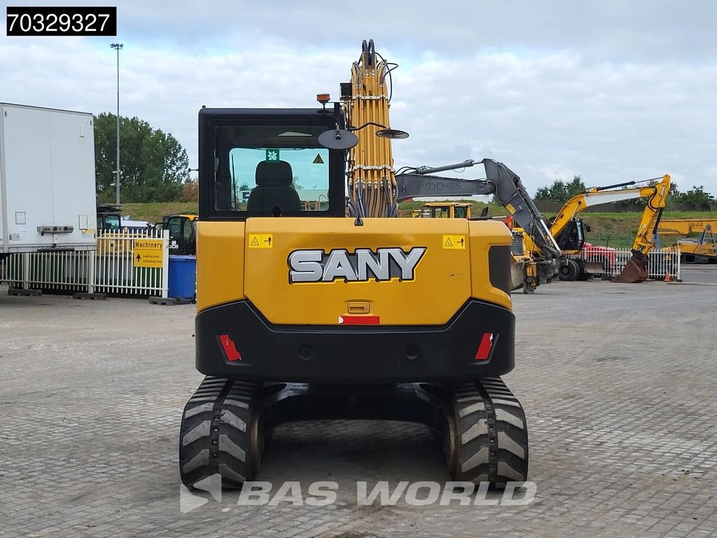 Sany SY80 U A/C - 3 Buckets
