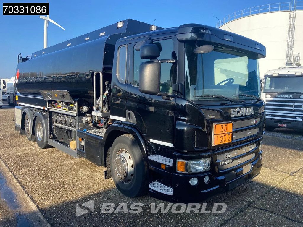Scania P410 6X2 STOKOTA 21.100Ltr Fuel tank 5 compartments Full Air Steering axle Euro 6