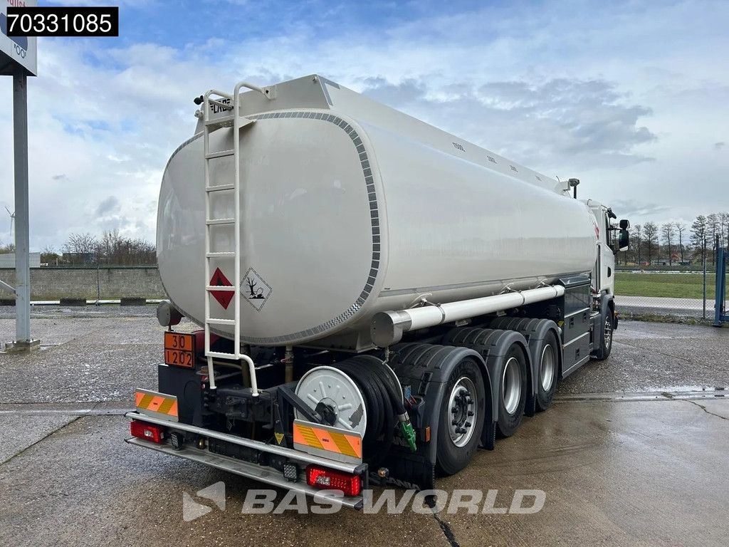 Scania G410 8X4 LAG Fuel tanker 26.257 Liters 4 compartments Steering Axle Automatic Euro 6