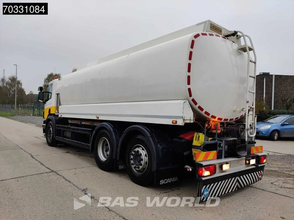 Scania P400 6X2 STOKOTA Fuel tanker 4 compartments 19.930 Liter Steering Axle Automatic Euro 5