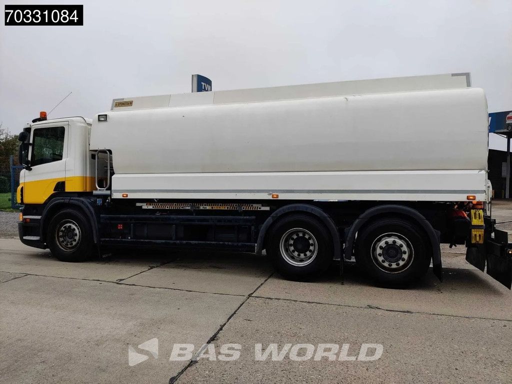 Scania P400 6X2 STOKOTA Fuel tanker 4 compartments 19.930 Liter Steering Axle Automatic Euro 5