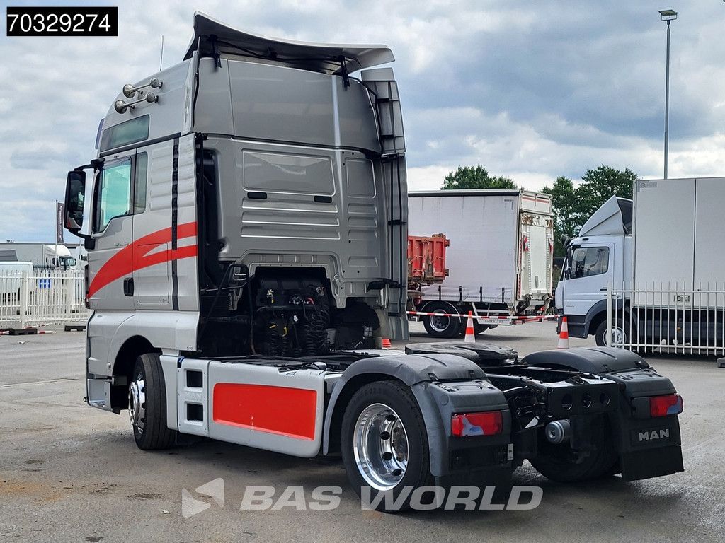 MAN TGX 18.560 4X2 XXL Retarder Full-Air 2x Tanks Standklima ACC Navi Alcoa's