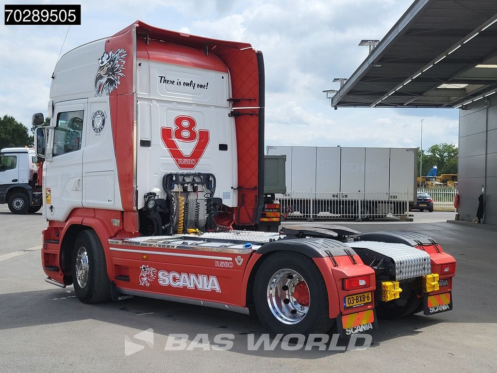 Scania R R580 4X2 V8 NL-Truck Retarder Full-Air 2x Tanks Alcoa's Leder