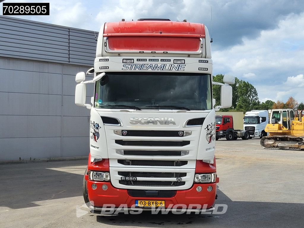 Scania R R580 4X2 V8 NL-Truck Retarder Full-Air 2x Tanks Alcoa's Leder