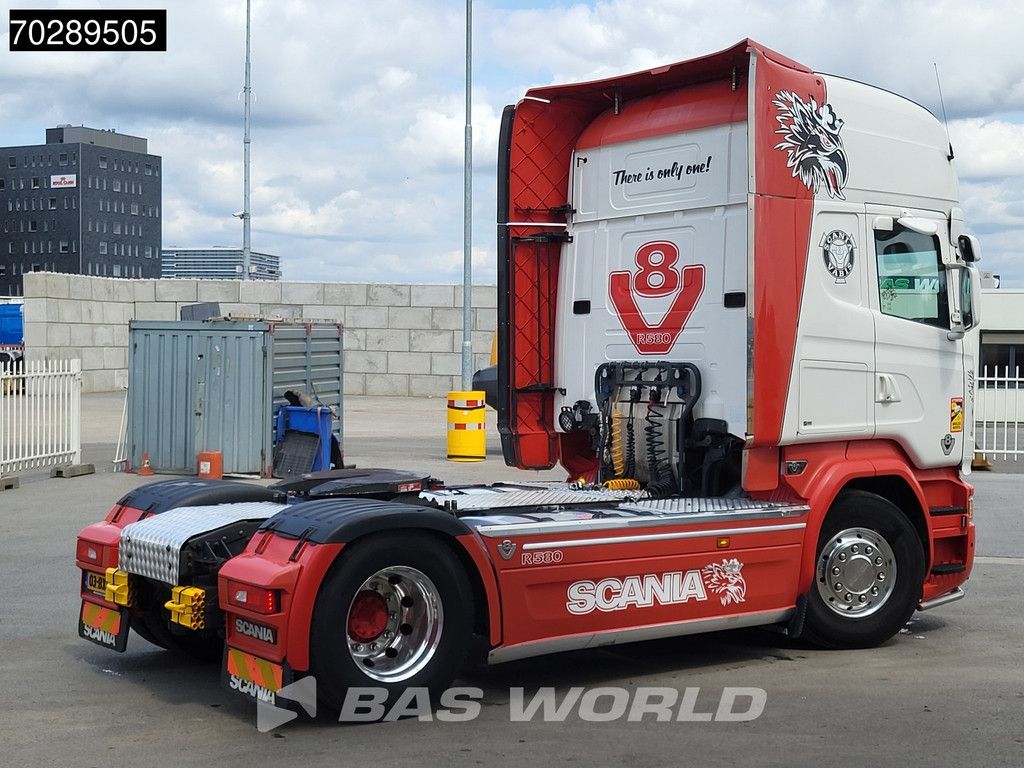 Scania R R580 4X2 V8 NL-Truck Retarder Full-Air 2x Tanks Alcoa's Leder
