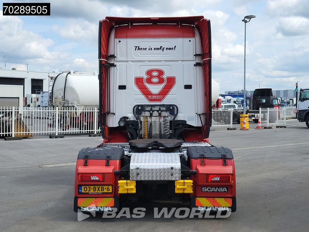 Scania R R580 4X2 V8 NL-Truck Retarder Full-Air 2x Tanks Alcoa's Leder