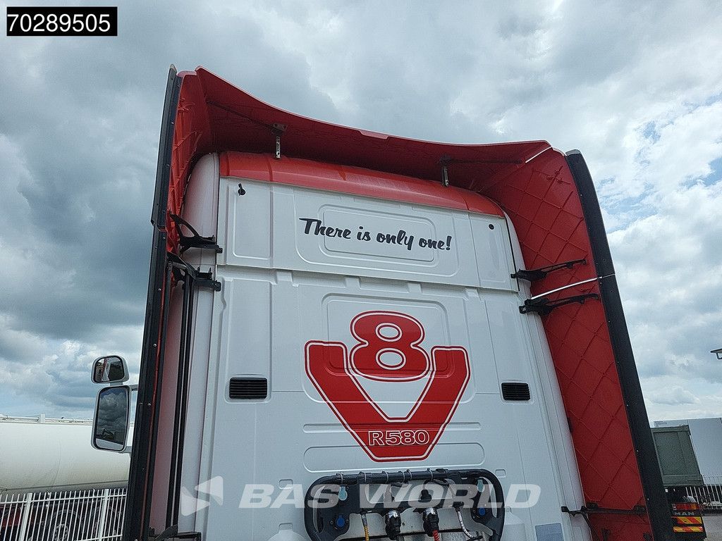 Scania R R580 4X2 V8 NL-Truck Retarder Full-Air 2x Tanks Alcoa's Leder
