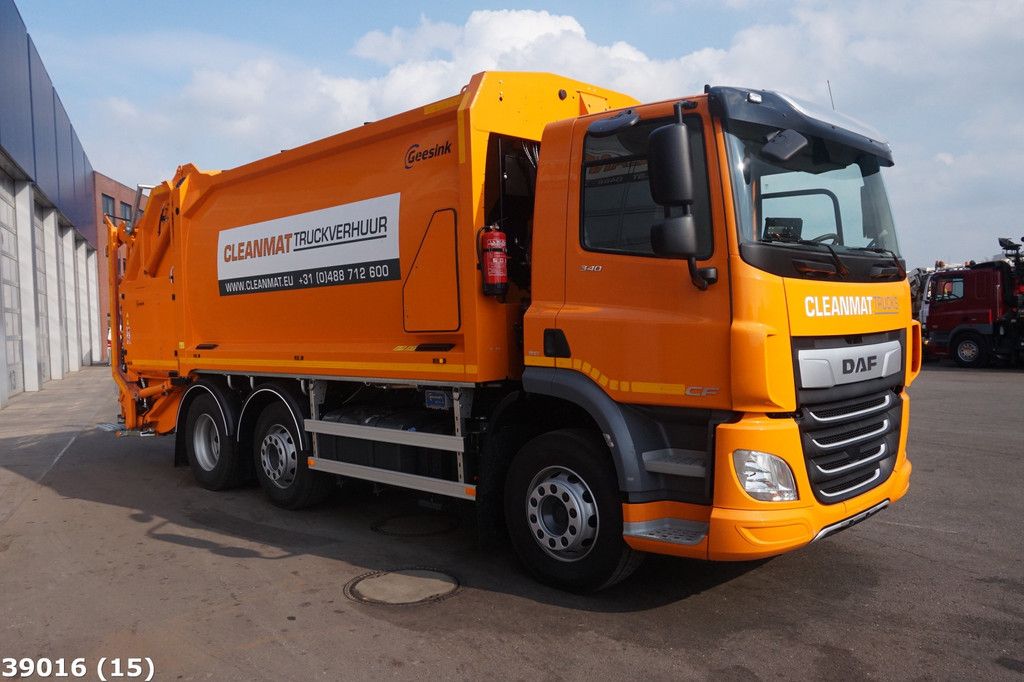 DAF FAG CF 340 Geesink 20m³ Welvaarts weighing system
