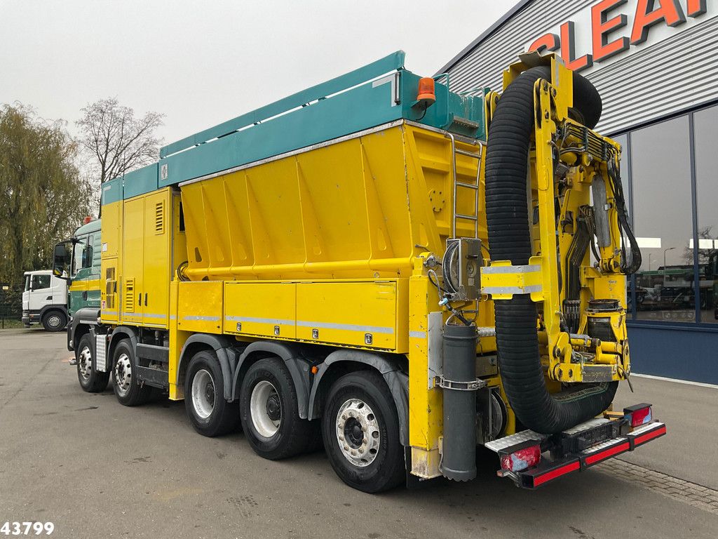 Man TGS 35.480 10x4 RSP Tridem Saugbagger 10m³