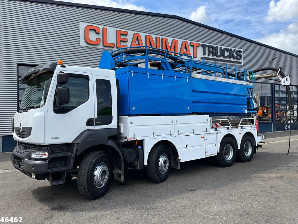 Renault Kerax 430 8x4 Combi kolkenzuiger Just 78.381 km!