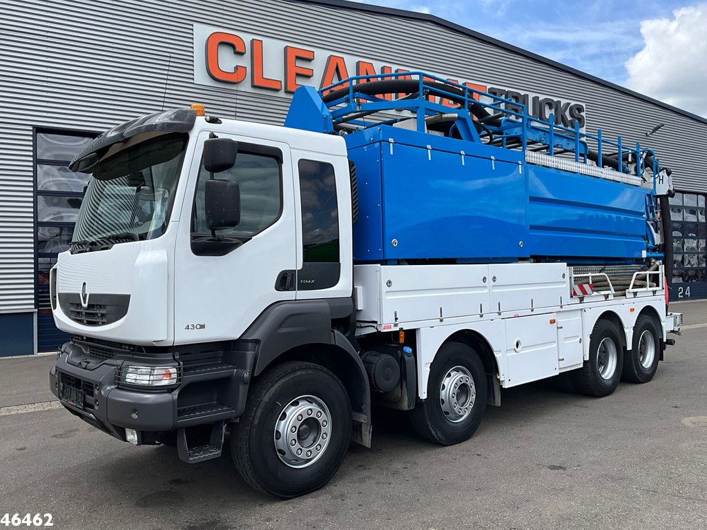 Renault Kerax 430 8x4 Combi kolkenzuiger Just 78.381 km!