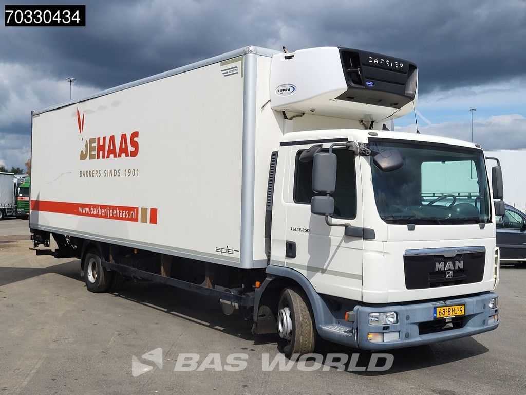 MAN TGL 12.250 4X2 12tons NL-truck APK 1500kg Ladebordwand Carrier Supra 950 Euro 6
