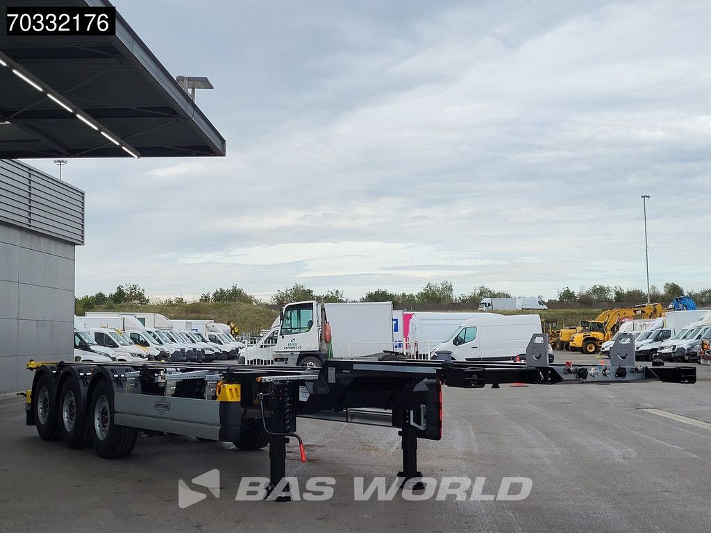 Orthaus TR 3 axles Mutli'45 Lift Axle Extendable SAF