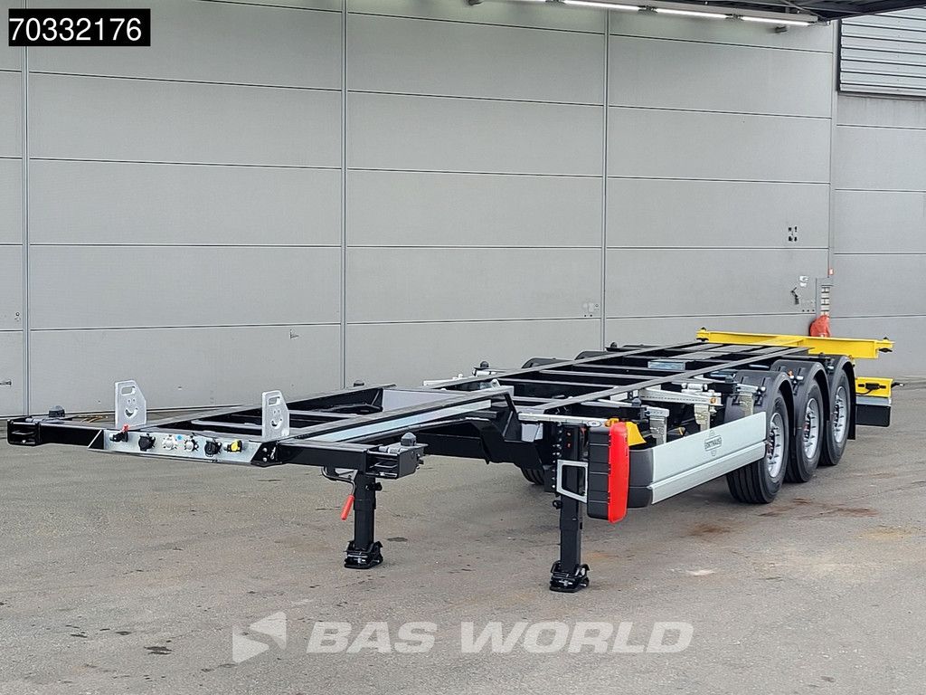 Orthaus TR 3 axles Mutli'45 Lift Axle Extendable SAF