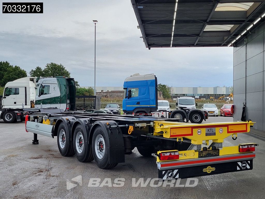 Orthaus TR 3 axles Mutli'45 Lift Axle Extendable SAF