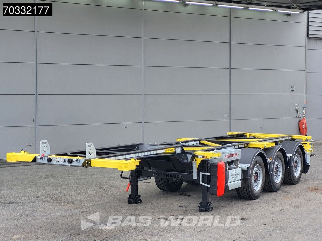 Orthaus CGS (Euro Slider 500) 3 axles Multi 45ft Lift Axle extendable SAF