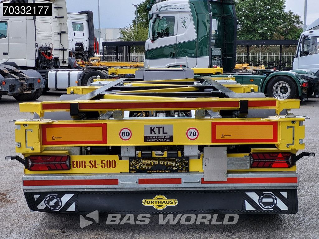 Orthaus CGS (Euro Slider 500) 3 axles Multi 45ft Lift Axle extendable SAF