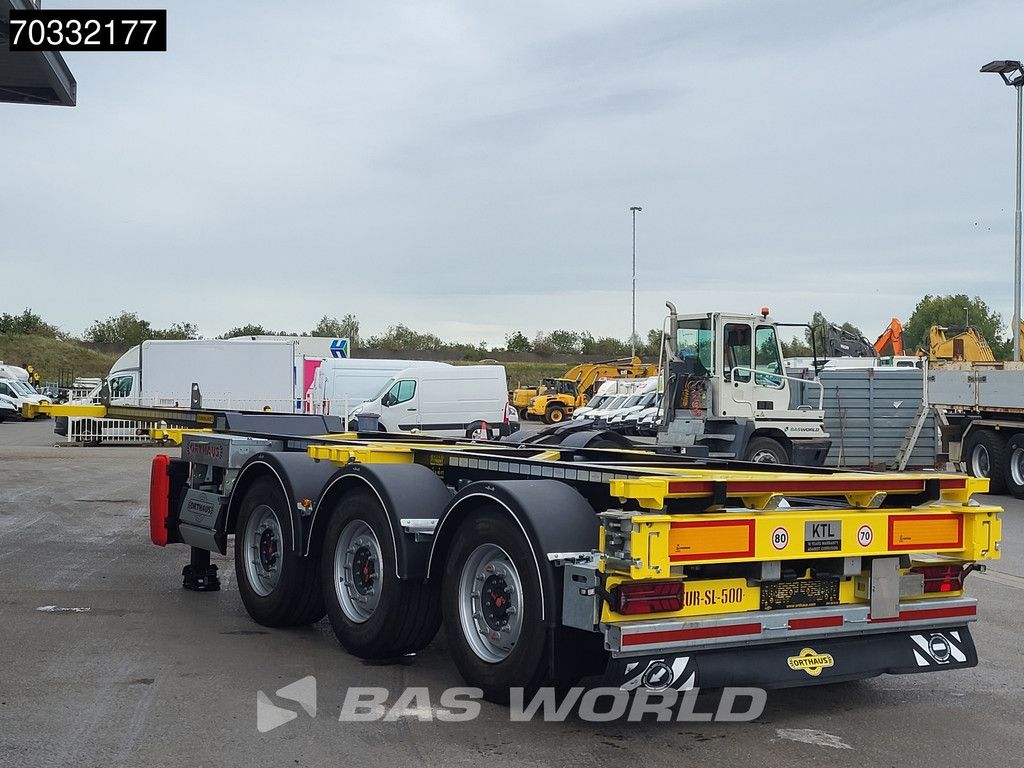 Orthaus CGS (Euro Slider 500) 3 axles Multi 45ft Lift Axle extendable SAF