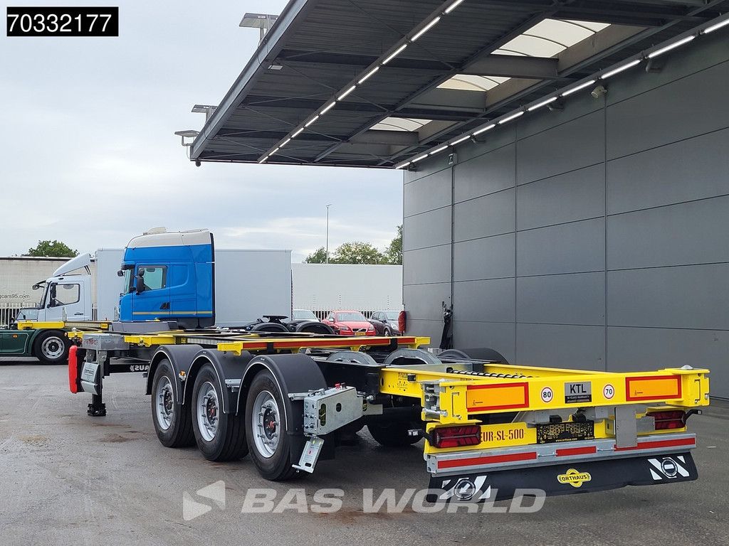 Orthaus CGS (Euro Slider 500) 3 axles Multi 45ft Lift Axle extendable SAF