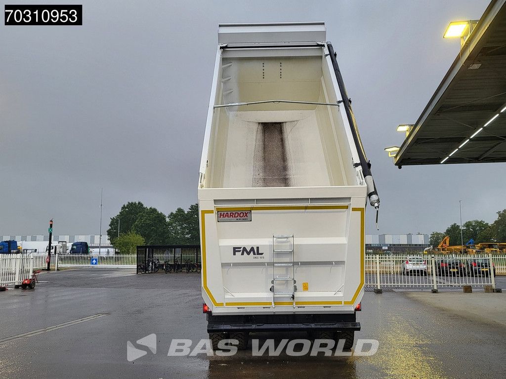 Volvo FMX 460 8X4 NEW! 13L Engine 19m3 Wielton Kipper Steelsuspension Big-Axle Automatic Euro 6