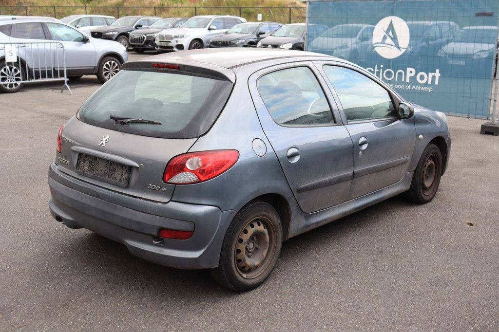 Pkw Peugeot 206 Benzin 60 PS 2010 (Margin)