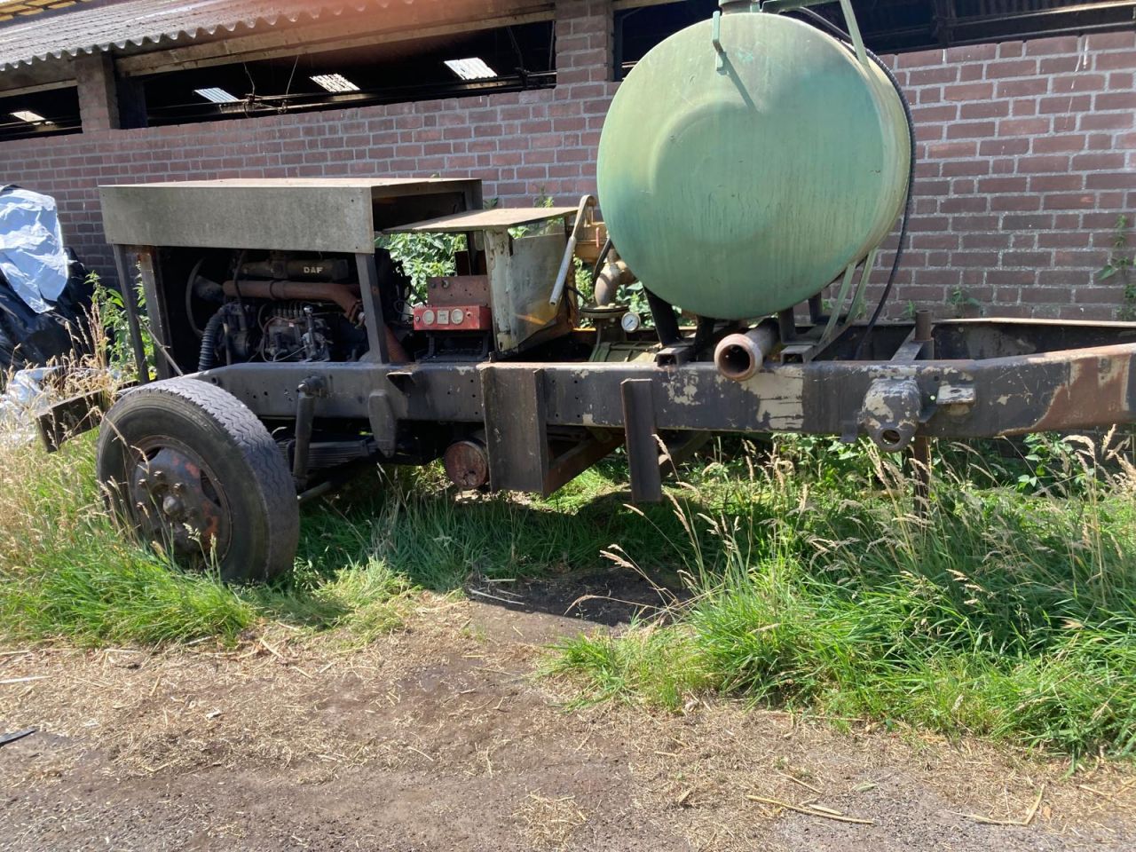 Pompset Daf 615 met caprari pomp