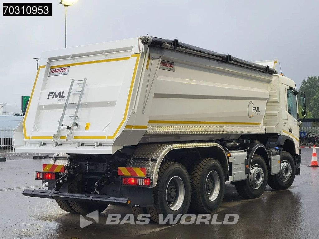 Volvo FMX 460 8X4 NEW! 13L Engine 19m3 Wielton Kipper Steelsuspension Big-Axle Automatic Euro 6