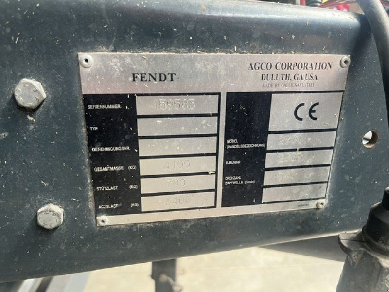 Fendt 2900 V