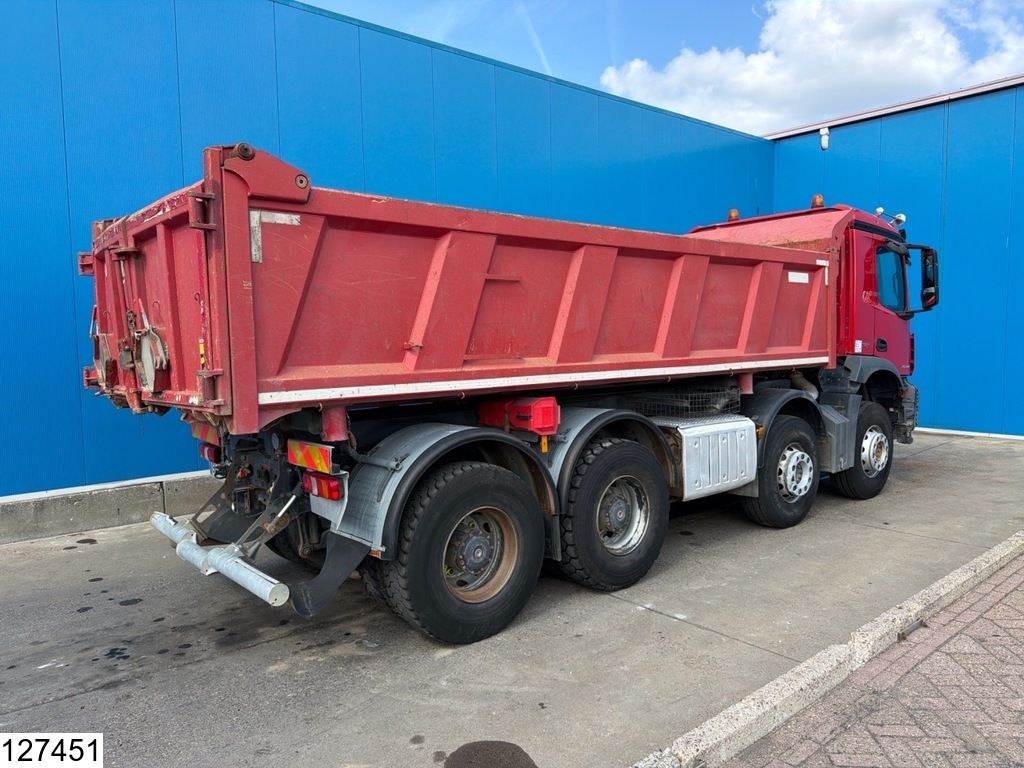 Mercedes Arocs 3243 8x4, EURO 6, Steel suspension, Mayenne