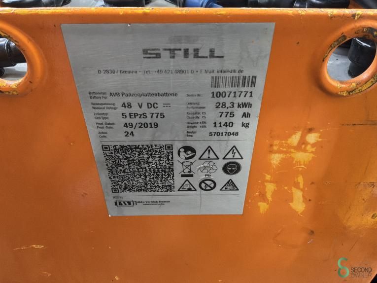 Schubmaststapler Elektrisch Still FM-X17 2019 Zerlegt