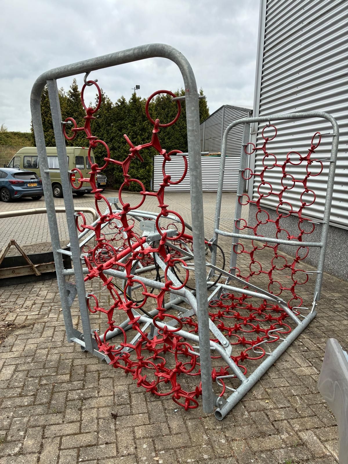 Jako W600 hydraulische opklapbare gegalvaniseerde weidesleep