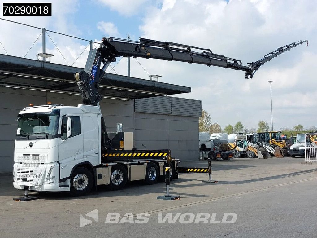 Volvo FH 500 8X2 NEW! HMF9520 K6 + JIB K6 Crane Kran Winch Fifth wheel VEB+