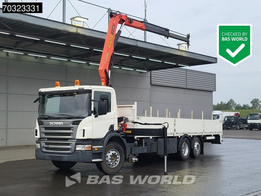 Scania P270 6X2 Palfinger PK10000 Lift+Steering Axle Euro 4