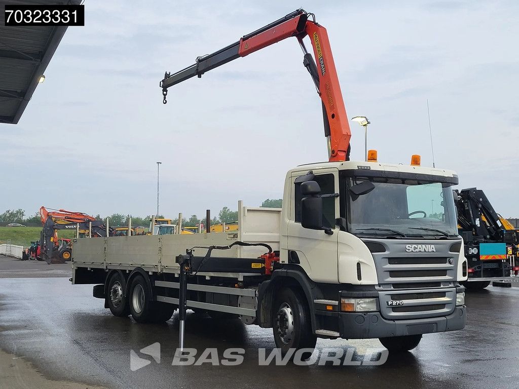 Scania P270 6X2 Palfinger PK10000 Lift+Steering Axle Euro 4