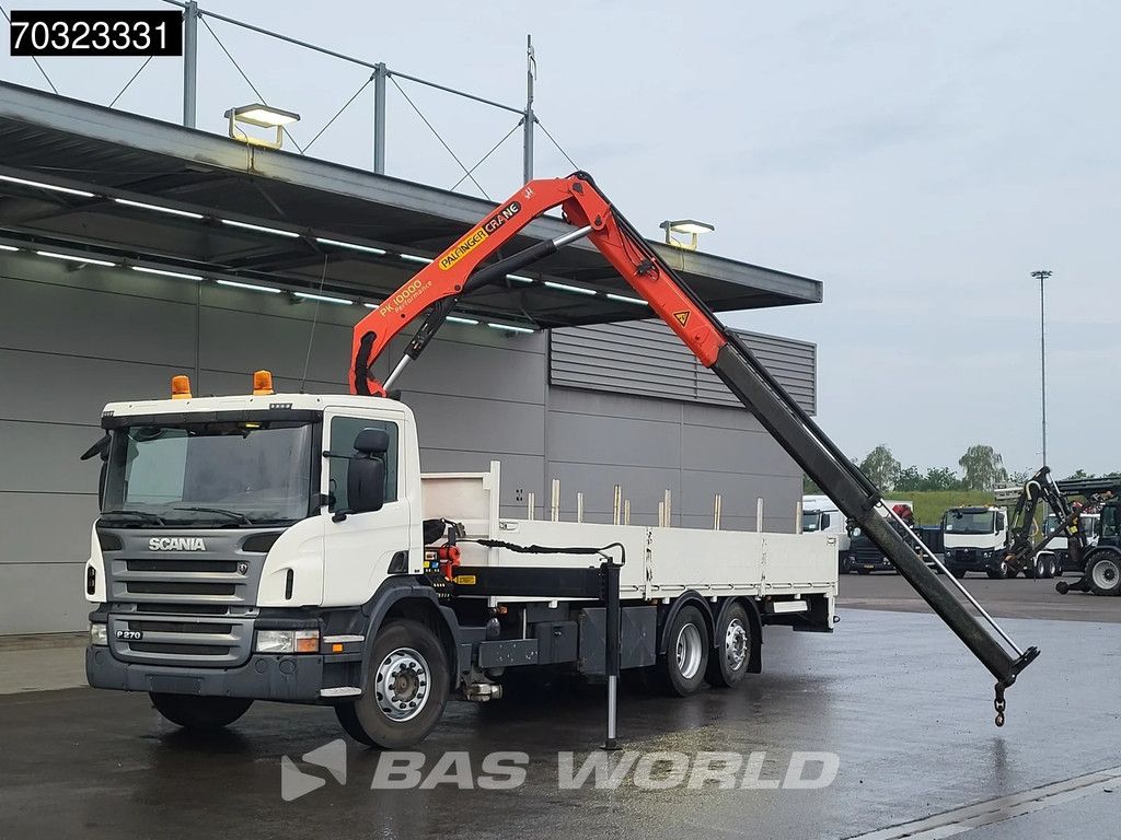 Scania P270 6X2 Palfinger PK10000 Lift+Steering Axle Euro 4