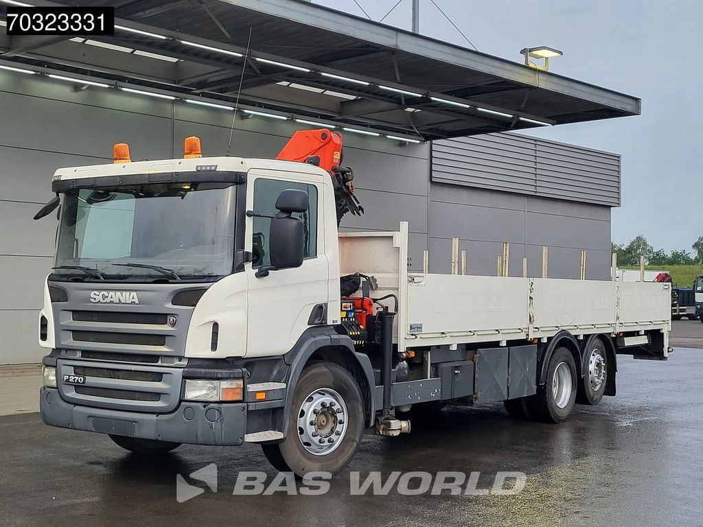Scania P270 6X2 Palfinger PK10000 Lift+Steering Axle Euro 4