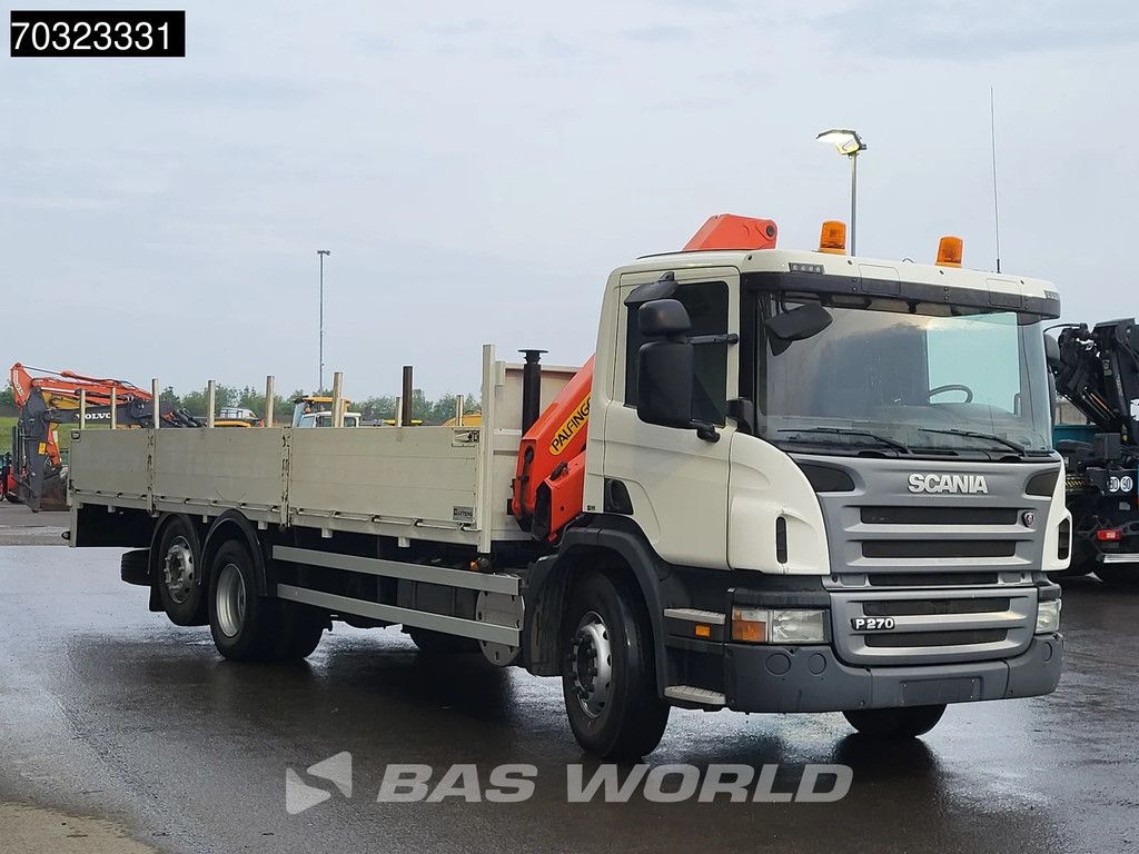 Scania P270 6X2 Palfinger PK10000 Lift+Steering Axle Euro 4