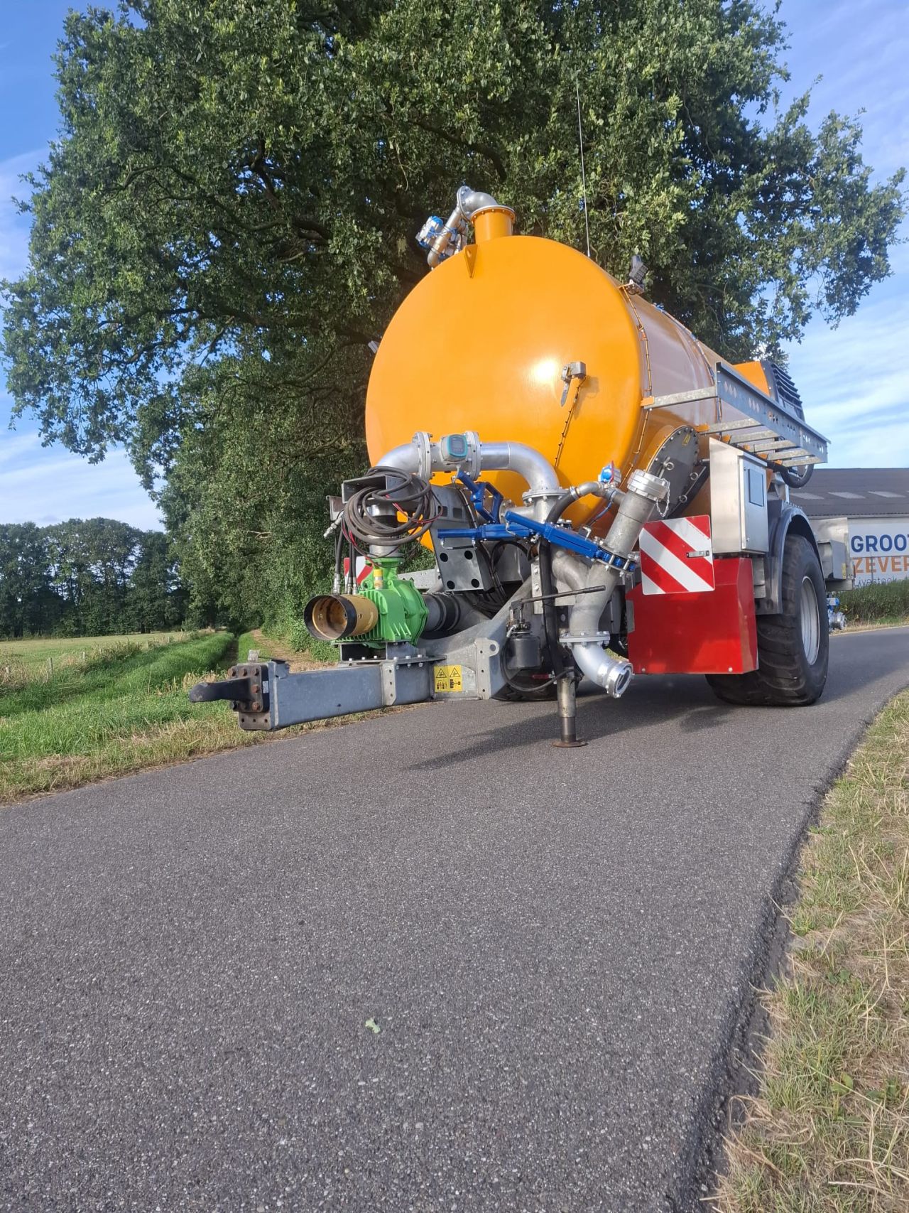 Volautomatische sleepslang pomp met afstands bediening
