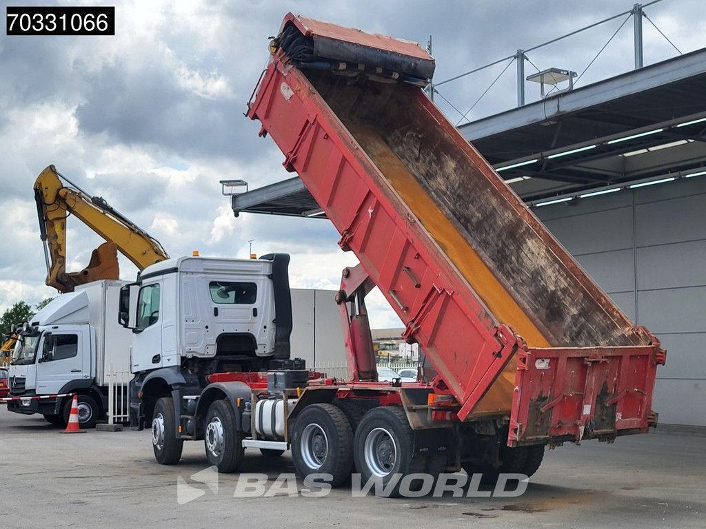 Mercedes Arocs 3243 8X4 14m3 2-way tipper Steelsuspension Big-Axle Automatic Euro 6