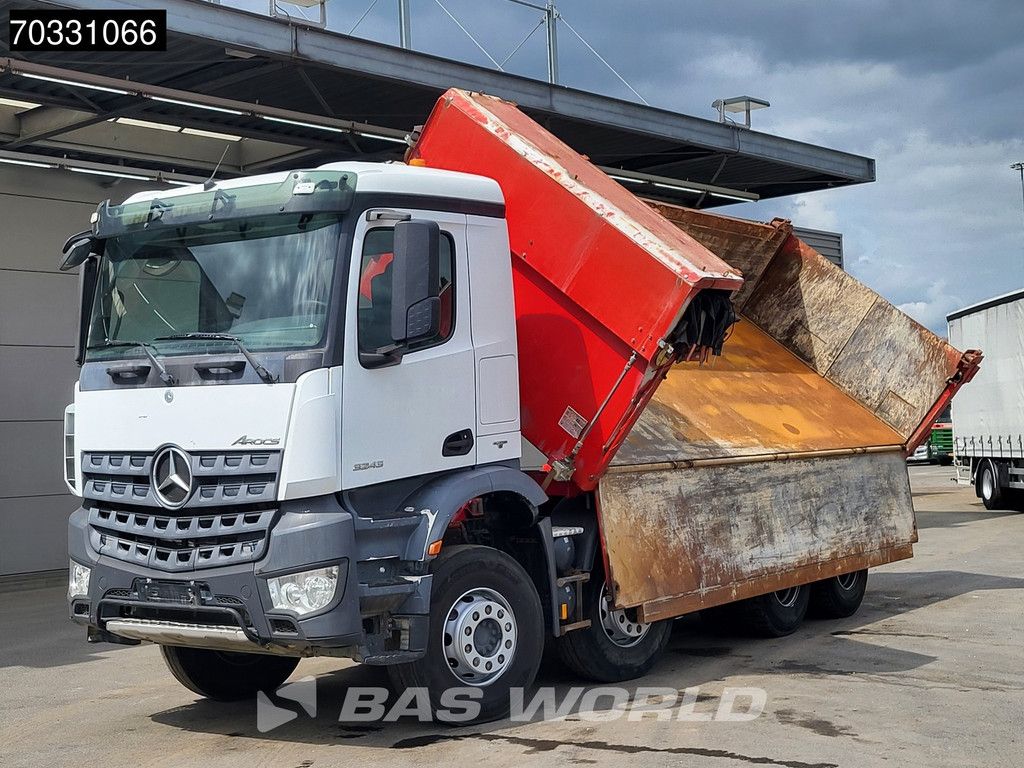 Mercedes Arocs 3243 8X4 14m3 2-way tipper Steelsuspension Big-Axle Automatic Euro 6