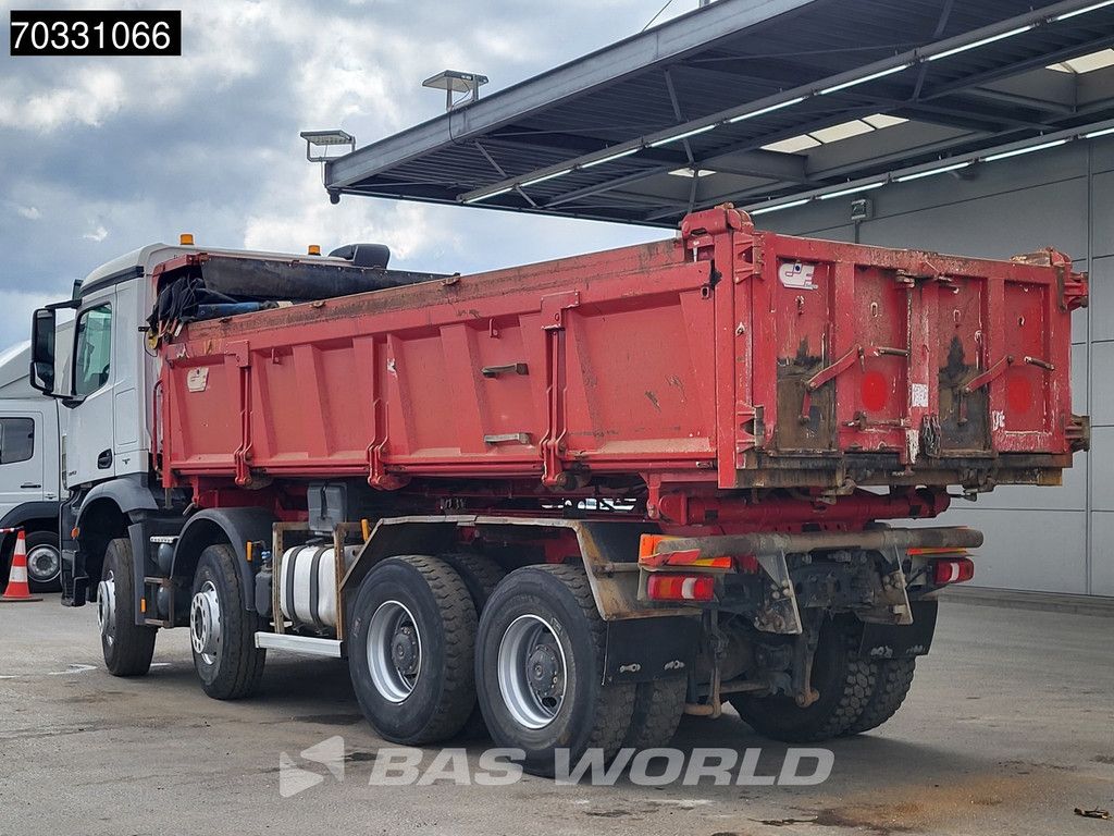 Mercedes Arocs 3243 8X4 14m3 2-way tipper Steelsuspension Big-Axle Automatic Euro 6