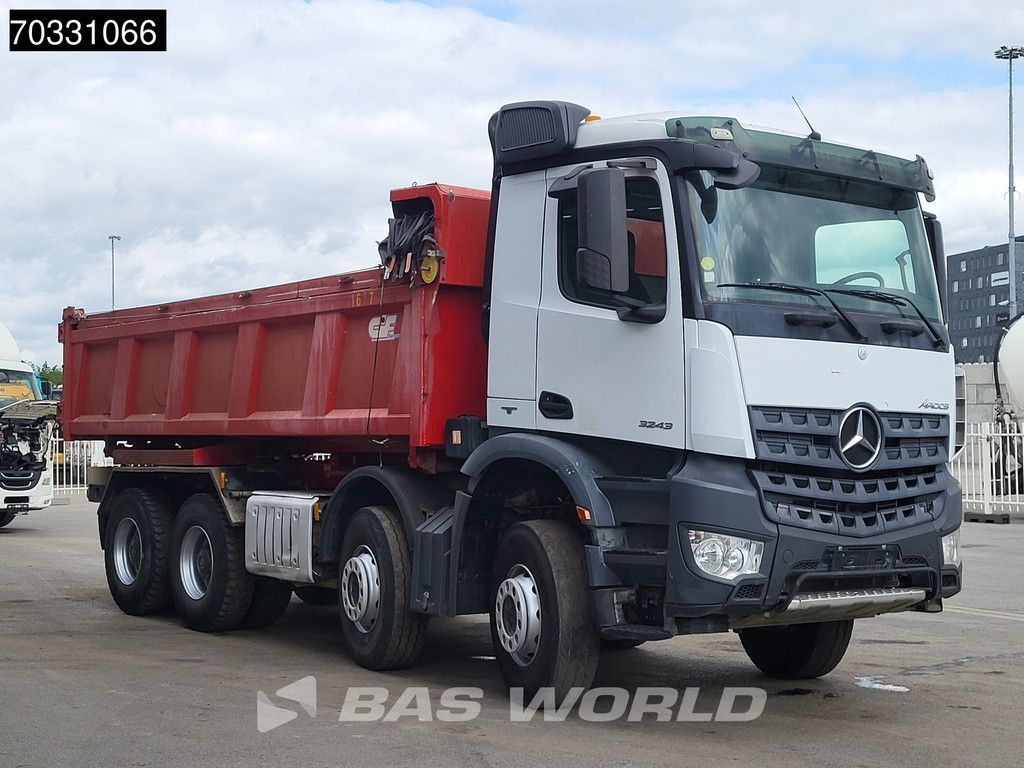 Mercedes Arocs 3243 8X4 14m3 2-way tipper Steelsuspension Big-Axle Automatic Euro 6