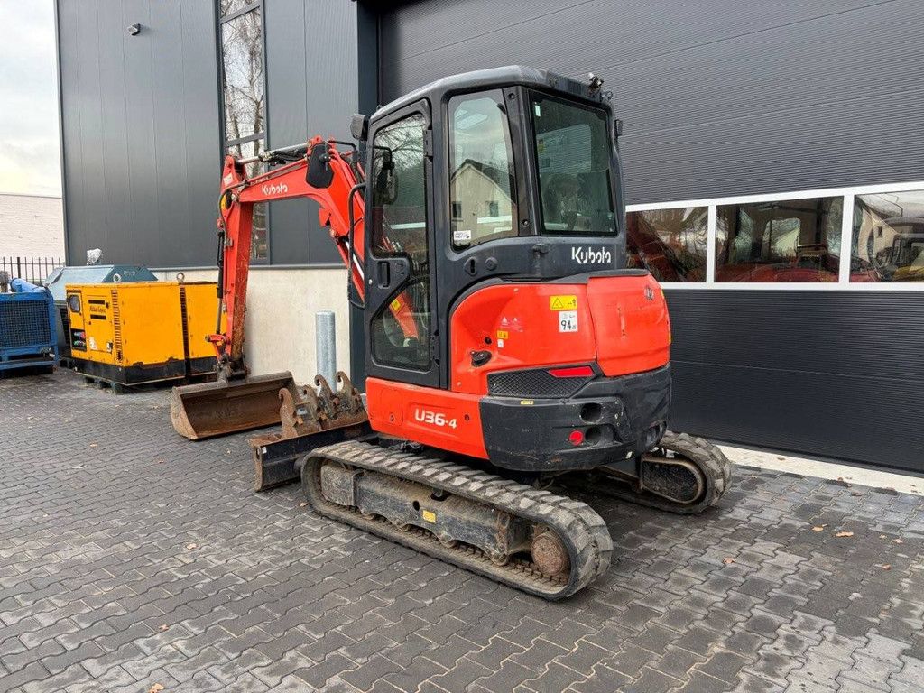 Minigraver Kubota U36-4 Diesel 17.7kW 2019