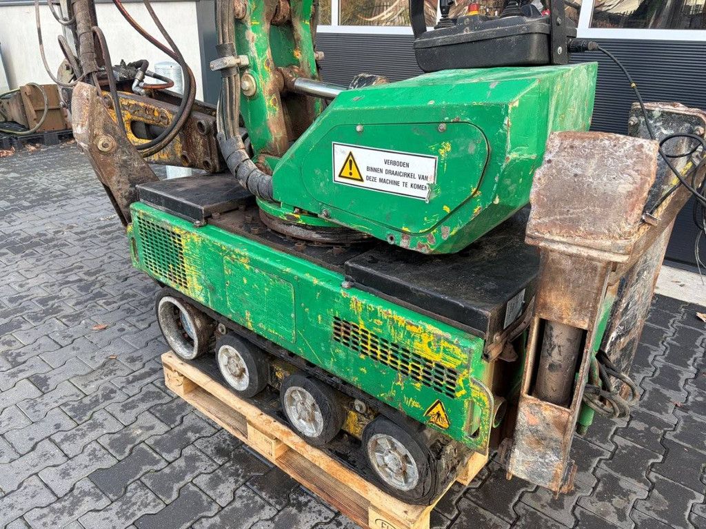 Slooprobot Brokk DMX520 380V Met Diverse Aanbouwdelen