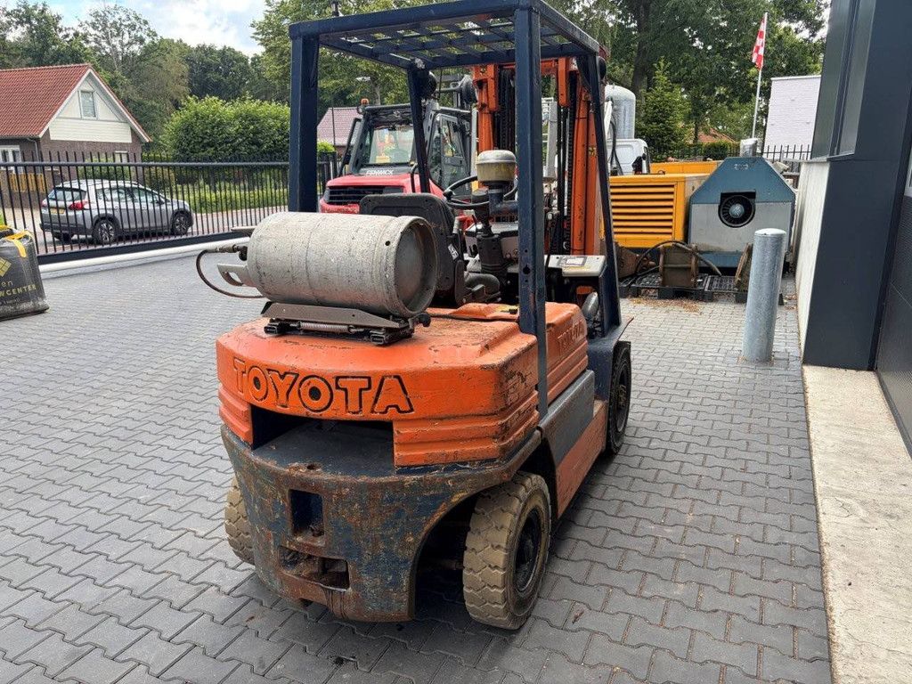 Gabelstapler Toyota 42-5FGF25 LPG 2500kg 4,7m 1990