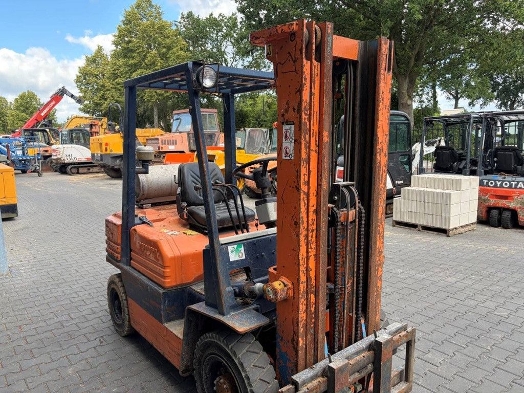 Gabelstapler Toyota 42-5FGF25 LPG 2500kg 4,7m 1990